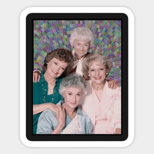 Thank You For Being A Friend Golden Girls Inspired Sticker